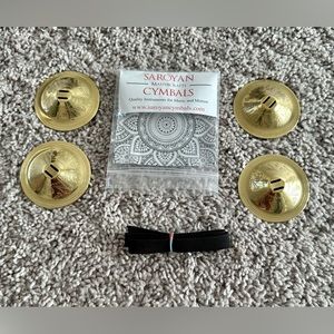 New Saroyan cymbals Nefertiti pro brass